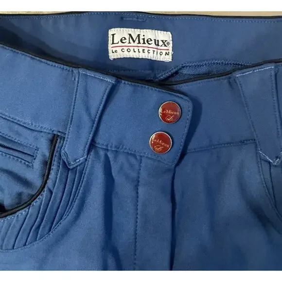 Le Mieux Riding Pants | Blue | Preloved | Equestrian Babe | Horse Girl | - Picture 3 of 16